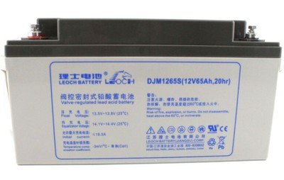 DJM1265    12V65AH     理士蓄電池